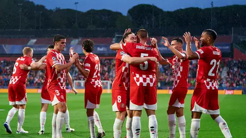 El Girona ansía su primera victoria en Europa El Girona ansía su primera victoria en Europa