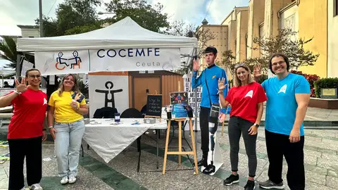 Stand COCEMFE Ceuta Stand COCEMFE Ceuta