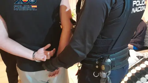 Imagen de archivo de una detención de la Policía Nacional Imagen de archivo de una detención de la Policía Nacional