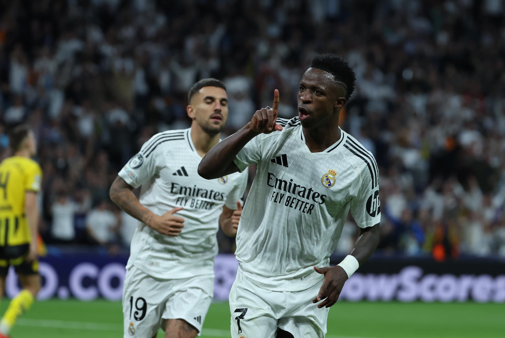 Vinicius lidera una gran remontada del Madrid en la segunda parte Vinicius lidera una gran remontada del Madrid en la segunda parte