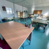 Una de las aulas prefabricadas que ocuparon los alumnos del CEIP Inmaculada y que ahora forma parte del centro nº15