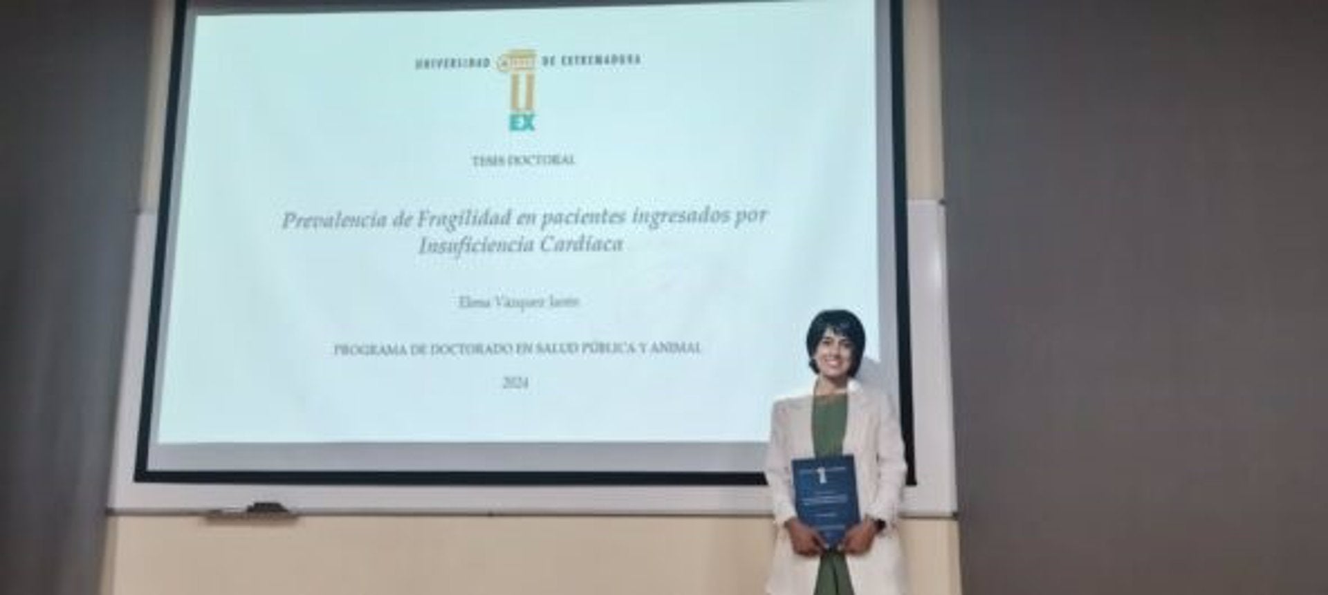 Una tesis de la UEx revela la alta prevalencia de fragilidad en mayores de 65 años ingresados por Insuficiencias Cardíacas Una tesis de la UEx revela la alta prevalencia de fragilidad en mayores de 65 años ingresados por Insuficiencias Cardíacas