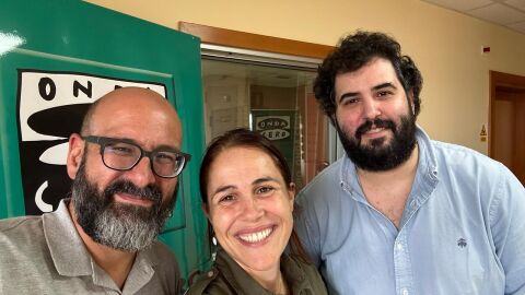 Sergio Mir&oacute;, Vanessa Santana y Fernando Rodr&iacute;guez