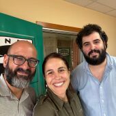 Sergio Miró, Vanessa Santana y Fernando Rodríguez