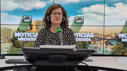 Elena Gijón: "El discurso ambivalente de Pilar Alegría no encaja" Elena Gijón: "El discurso ambivalente de Pilar Alegría no encaja"