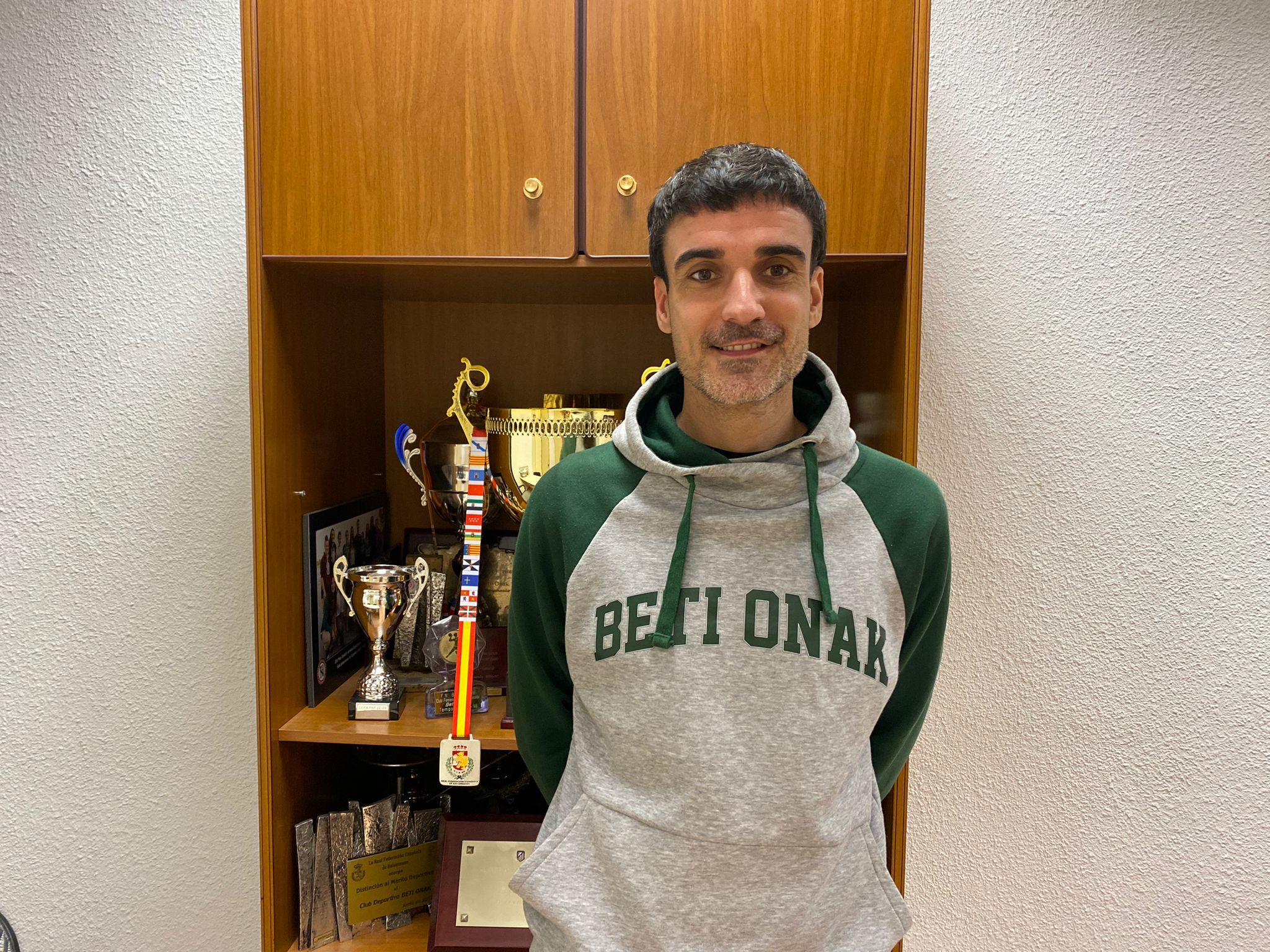 Miguel Etxeberría: "El equipo me va pidiendo más como entrenador" Miguel Etxeberría: "El equipo me va pidiendo más como entrenador"