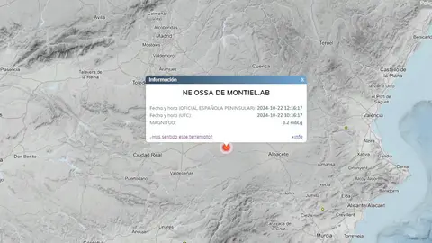 Terremoto en Ossa de Montiel Terremoto en Ossa de Montiel