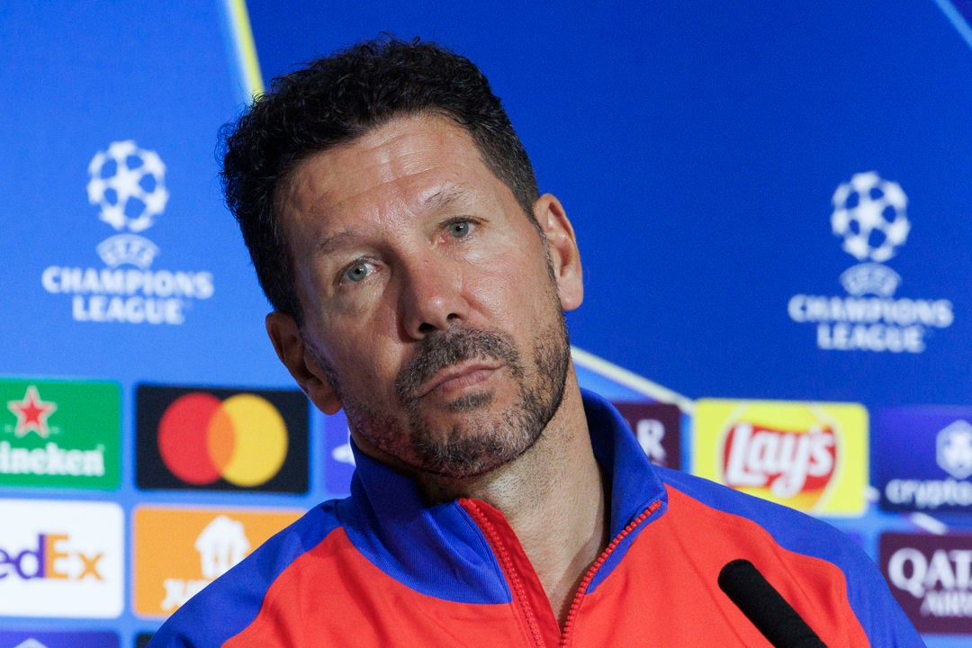 Simeone: "Julián empezó a mostrar todo lo diferencial que tiene" Simeone: "Julián empezó a mostrar todo lo diferencial que tiene"