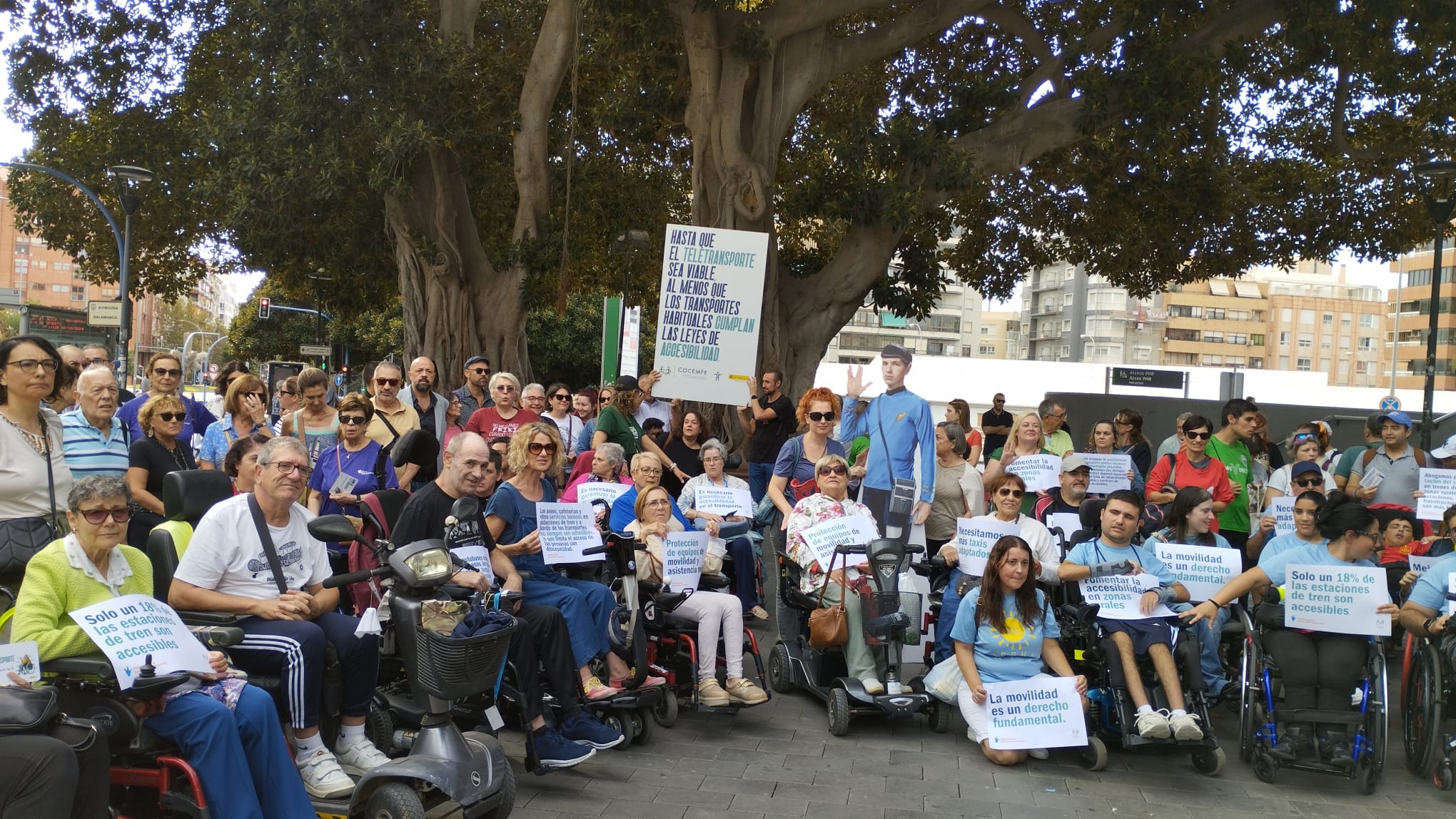 “Teletransporte contra la discriminación”: la única forma de movilidad plena posible que ve COCEMFE actualmente “Teletransporte contra la discriminación”: la única forma de movilidad plena posible que ve COCEMFE actualmente