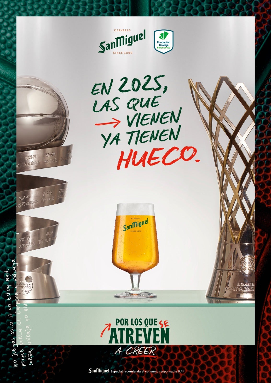 Cervezas San Miguel anima a la afición del Unicaja Baloncesto a seguir soñando a lo grande Cervezas San Miguel anima a la afición del Unicaja Baloncesto a seguir soñando a lo grande