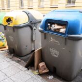 Contenedores de basura en Santander