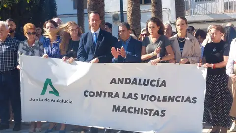 Concentración en La Mojonera (Almería) en recuerdo Hafsa, la última víctima mortal de la violencia de género. Concentración en La Mojonera (Almería) en recuerdo Hafsa, la última víctima mortal de la violencia de género.