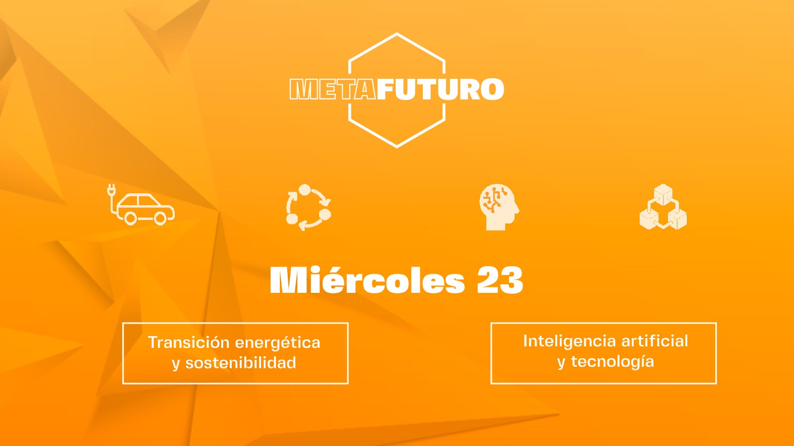 Sigue en directo la tercera jornada de Metafuturo 2024 Sigue en directo la tercera jornada de Metafuturo 2024
