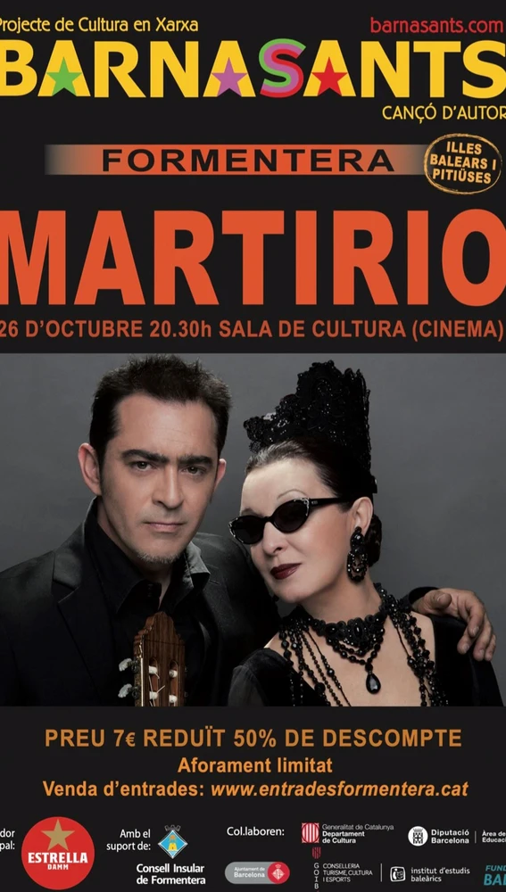 Martirio actuará el 26 de octubre en el Centro de Cultura Martirio actuará el 26 de octubre en el Centro de Cultura