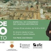 Onda Cero Sagunto sale a la calle por el XII Congreso Internacional de Cascos Históricos