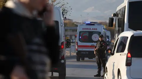 Imagen del lugar del ataque en Ankara, Turquía. Imagen del lugar del ataque en Ankara, Turquía.