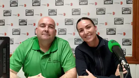 Venancio del Coso e Isa López Venancio del Coso e Isa López