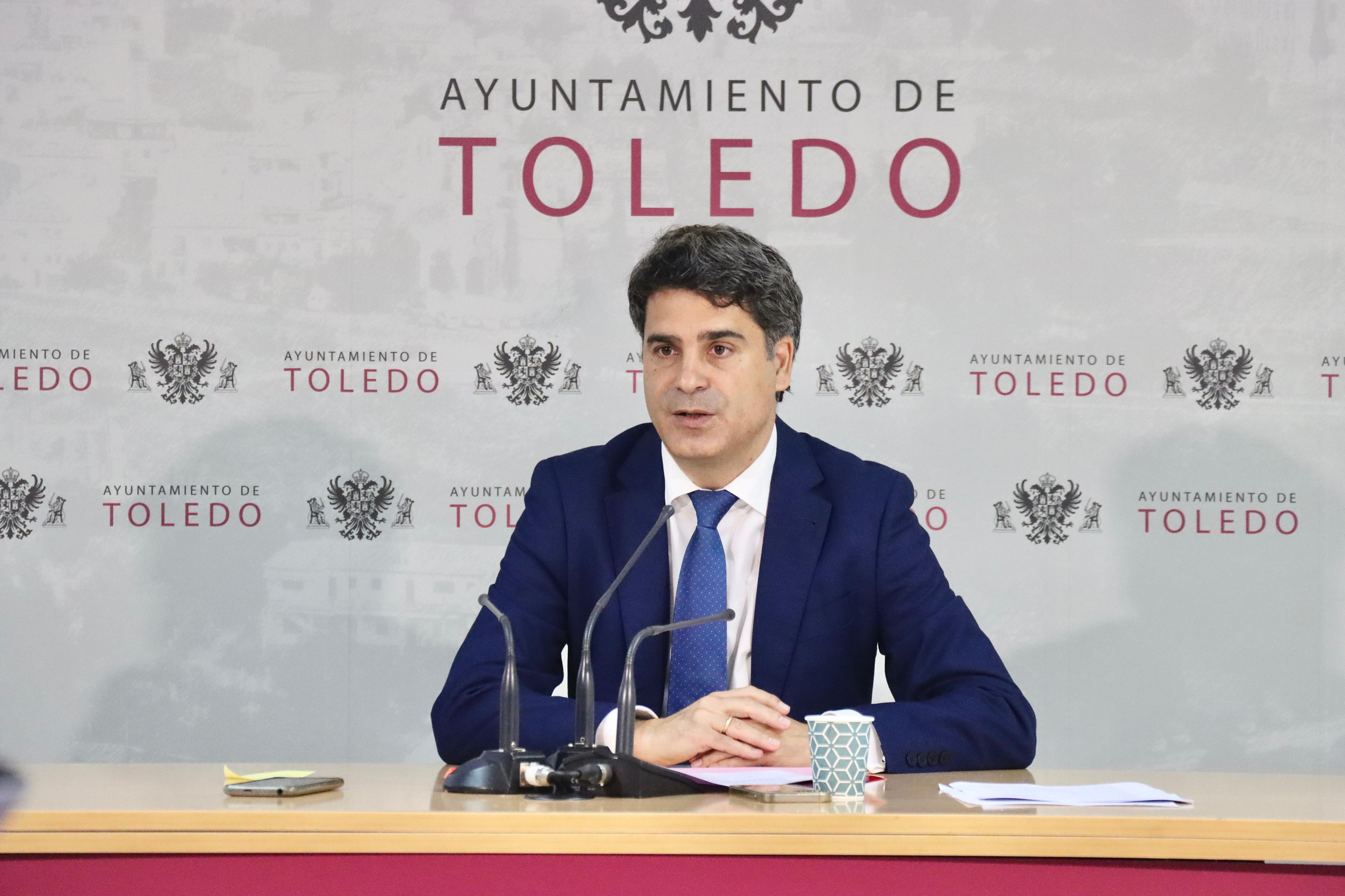 Juanjo Alcalde, portavoz del equipo de gobierno del Ayuntamiento de Toledo Juanjo Alcalde, portavoz del equipo de gobierno del Ayuntamiento de Toledo