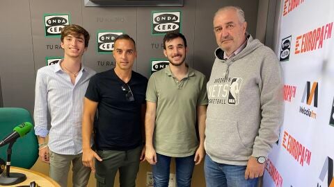 Paco Torres, Joaqu&iacute;n Calder&oacute;n, Felipe Canals y Esteban Moll&aacute;.