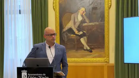 Jesús Martínez Salvador, portavoz municipal de Gijón Jesús Martínez Salvador, portavoz municipal de Gijón