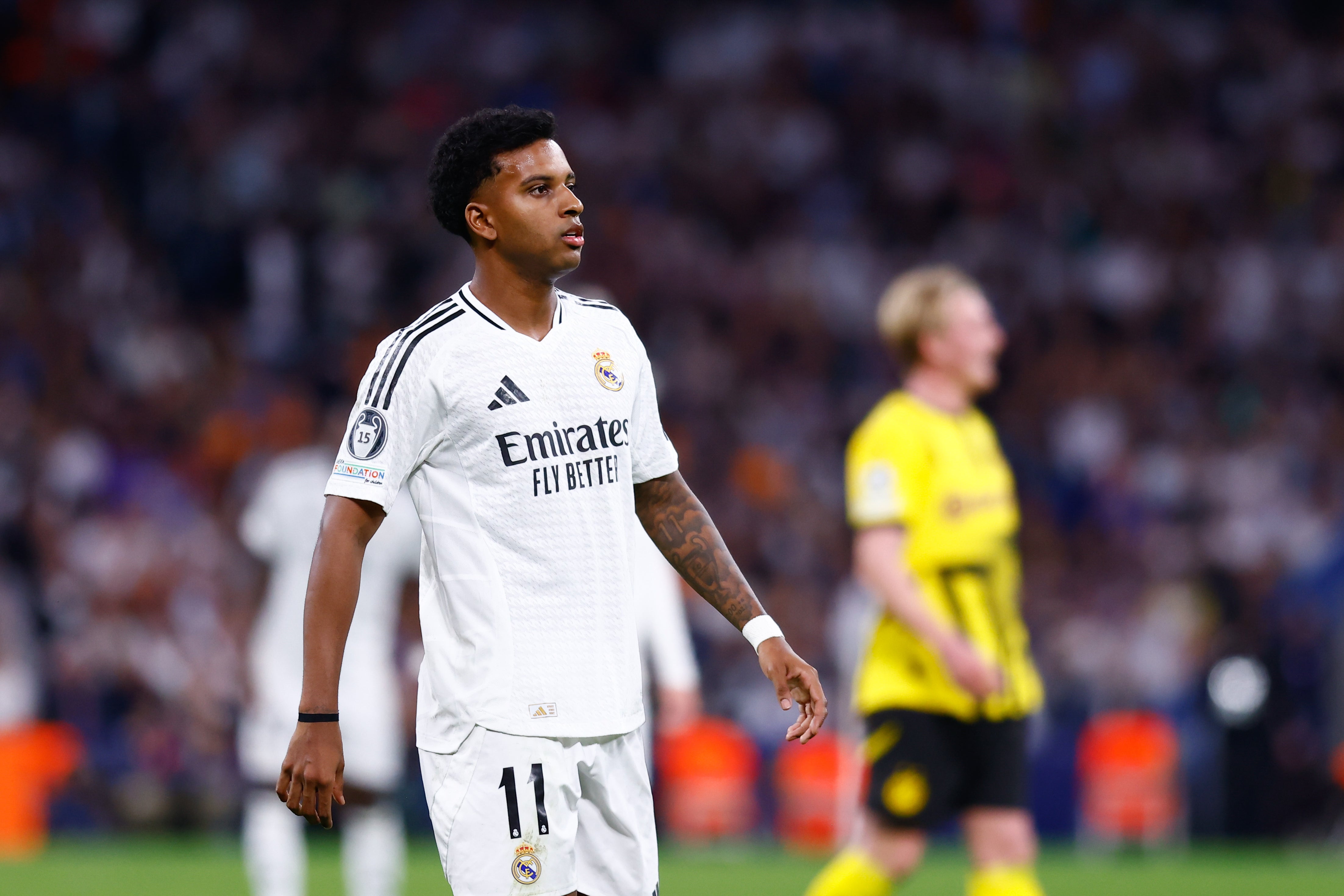 Rodrygo, baja para el Clásico Rodrygo, baja para el Clásico