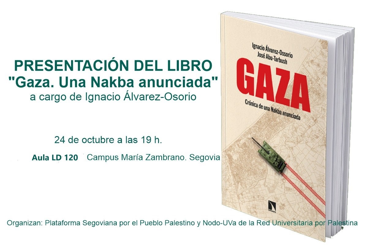 El Foro Social presenta hoy un libro sobre Gaza El Foro Social presenta hoy un libro sobre Gaza