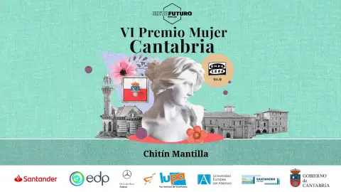 Chitín Mantilla, candidata al VI Premio Mujer Cantabria Chitín Mantilla, candidata al VI Premio Mujer Cantabria