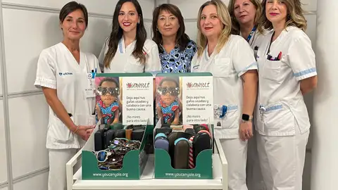 El Hospital Vithas Castellón recauda doscientas gafas para África El Hospital Vithas Castellón recauda doscientas gafas para África
