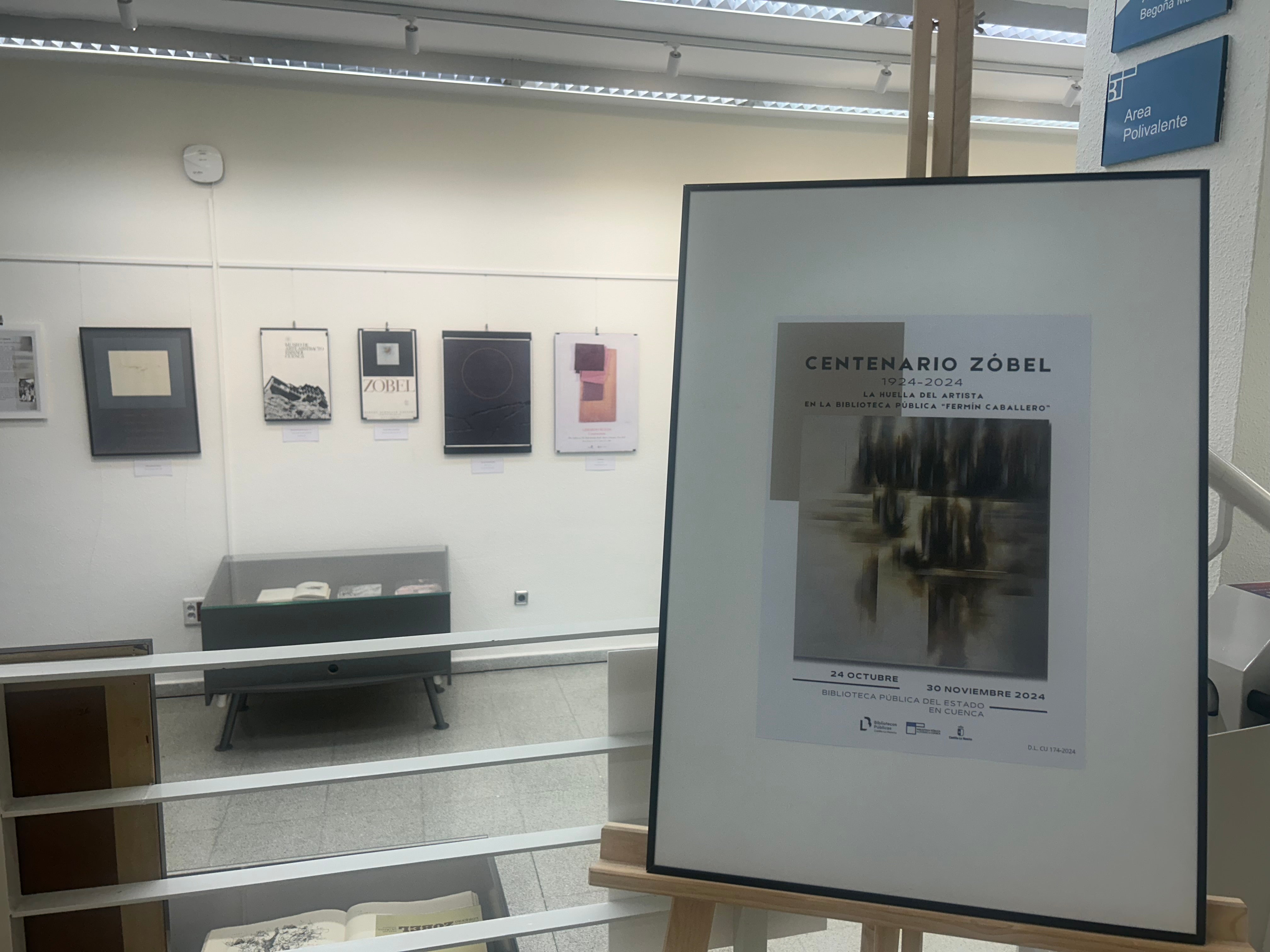 Muestra sobre Fernando Zóbel en la Biblioteca Pública "Fermín Caballero" de Cuenca Muestra sobre Fernando Zóbel en la Biblioteca Pública "Fermín Caballero" de Cuenca