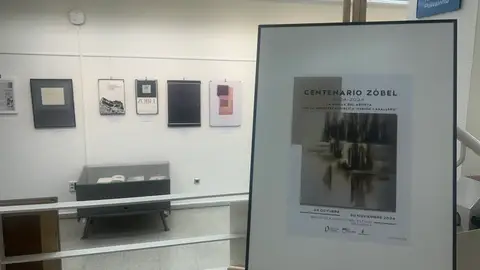 Cartelería de la muestra de Fernando Zóbel, que se ha inaugurado este jueves Cartelería de la muestra de Fernando Zóbel, que se ha inaugurado este jueves