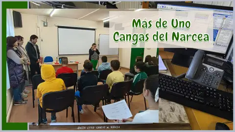 Momento de la presentación del programa Educando en Salud en el Colegio Maestro Casanova Momento de la presentación del programa Educando en Salud en el Colegio Maestro Casanova