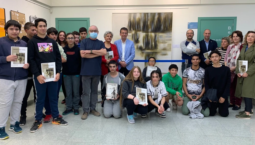 En la inauguración han participado alumnos del IES "Fernando Zóbel" de Cuenca En la inauguración han participado alumnos del IES "Fernando Zóbel" de Cuenca