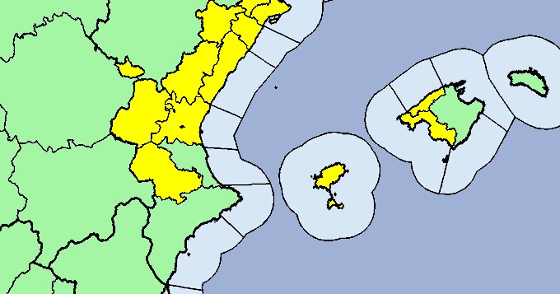 Aviso amarillo este viernes y el sábado en Castellón y Valencia por tormentas con granizo Aviso amarillo este viernes y el sábado en Castellón y Valencia por tormentas con granizo