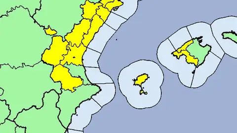 Aviso amarillo este viernes y el sábado en Castellón y Valencia por tormentas con granizo Aviso amarillo este viernes y el sábado en Castellón y Valencia por tormentas con granizo
