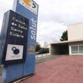 El Centro de Salud de Santa Eulària donde fue atendido el agredido