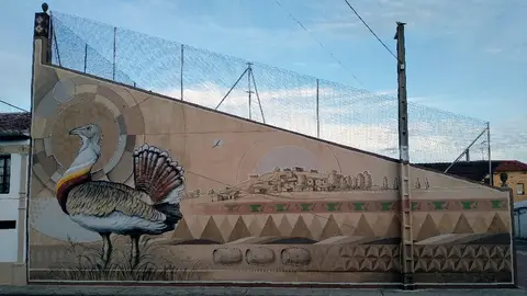 La Ruta de Murales de Villaherreros se presenta al Premio Conama .
