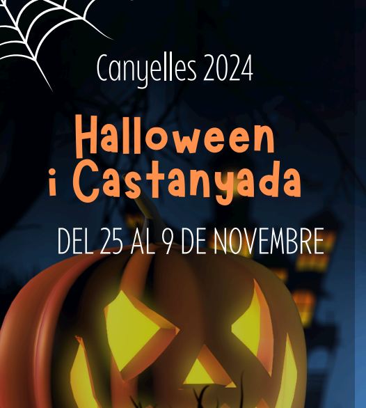 Canyelles adapta el programa d'actes de Castanyada i Halloween a causa de la previsió de pluja Canyelles adapta el programa d'actes de Castanyada i Halloween a causa de la previsió de pluja