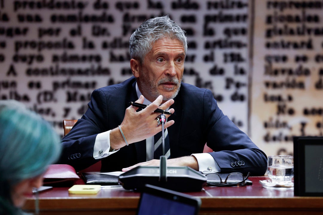 Marlaska dice que nunca se reunió con Koldo o Aldama y que jamás sospechó que Ábalos estuviese en un "negocio turbio" Marlaska dice que nunca se reunió con Koldo o Aldama y que jamás sospechó que Ábalos estuviese en un "negocio turbio"