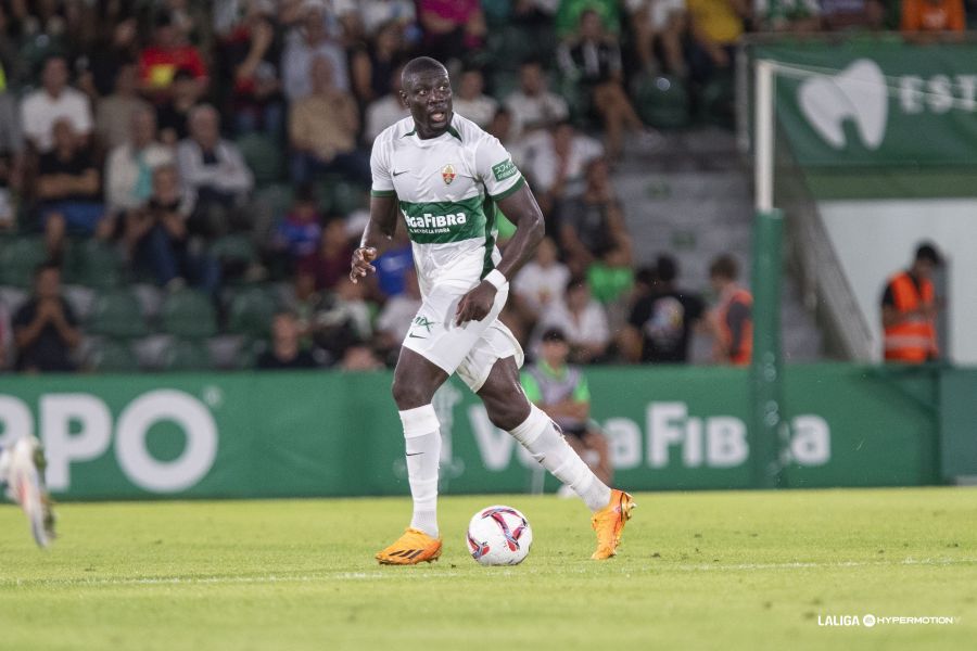 Bambo Diaby se despide del Elche por unos meses: "Celebraré desde casa cada victoria" Bambo Diaby se despide del Elche por unos meses: "Celebraré desde casa cada victoria"
