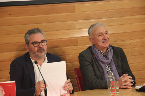 "El machismo en España tiene raíces muy transversales", señala Pepe Álvarez sobre el caso Errejón en la asamblea de UGT en Logroño "El machismo en España tiene raíces muy transversales", señala Pepe Álvarez sobre el caso Errejón en la asamblea de UGT en Logroño