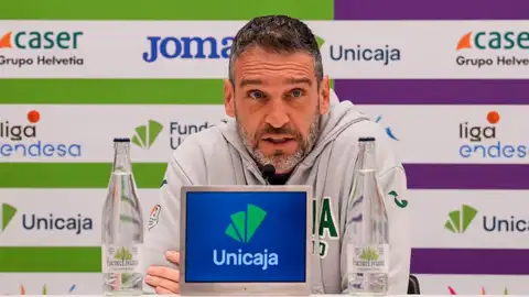 Ibon Navarro, entrenador de Unicaja Ibon Navarro, entrenador de Unicaja