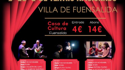Fuensalida acoge el XX Certamen Nacional de Teatro Aficionado 