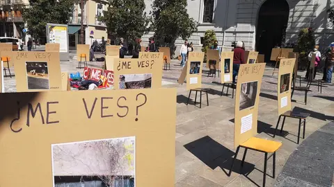 El PSOE abandona el pleno en protesta por el trato a activistas por los derechos de los sintecho en el público El PSOE abandona el pleno en protesta por el trato a activistas por los derechos de los sintecho en el público