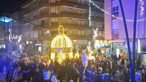 Encendido de luces de Navidad en Camargo Encendido de luces de Navidad en Camargo