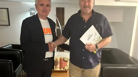 Antonio Andreu, presidente de AESEC y Juan Madueño, gerente de LABANI Antonio Andreu, presidente de AESEC y Juan Madueño, gerente de LABANI