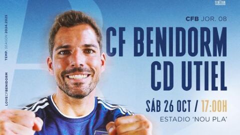 El C.F. Benidorm intentar&aacute; sumar puntos frente al Utiel