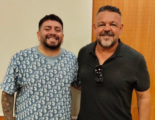 El hijo de Diego Maradona, presentado en Tenerife El hijo de Diego Maradona, presentado en Tenerife