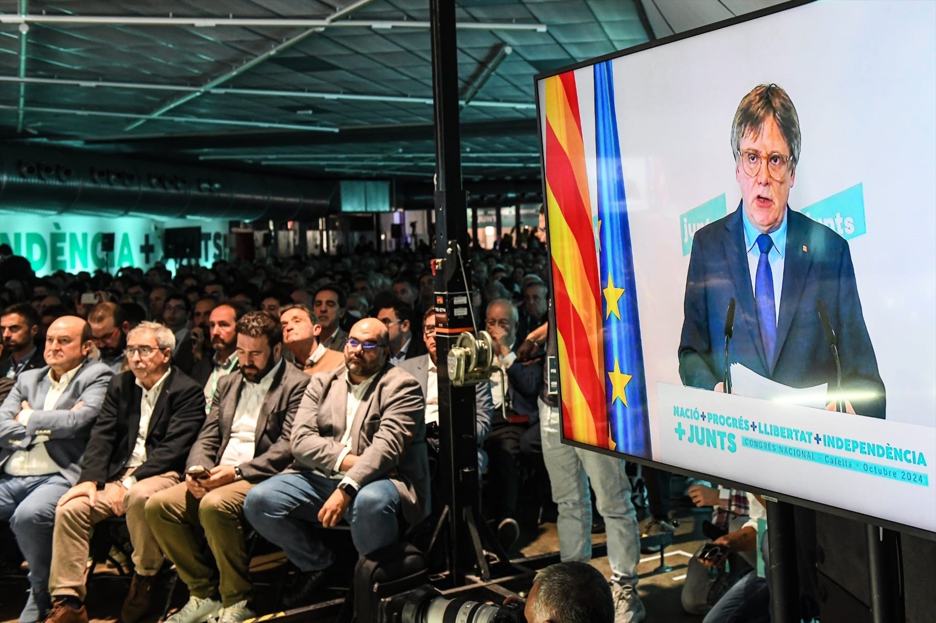 Puigdemont, elegido de nuevo presidente de Junts con más del 90% de los votos Puigdemont, elegido de nuevo presidente de Junts con más del 90% de los votos