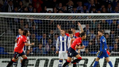 Encuentro entre el Osasuna y la Real Sociedad en el Reale Arena