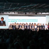 Carles Puigdemont al Congrés Nacional de Junts
